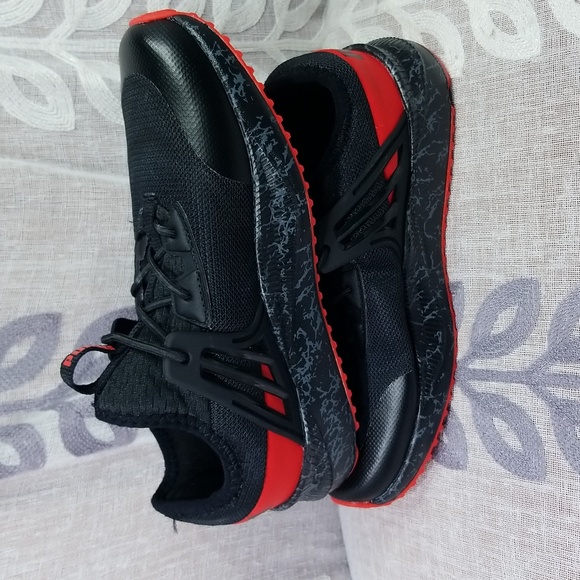 Boys' Puma Little Kid Pacer Future Marbelized Running Shoes size 3C - Picture 13 of 17